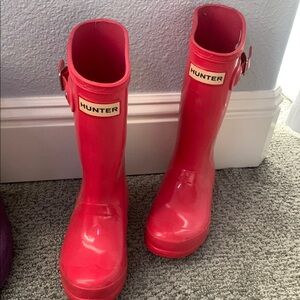 Hunter Red Rain Boots